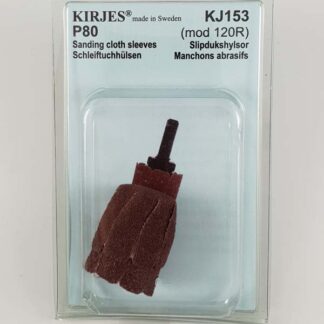 KJ153 - Kirjes sliphylsa 80 korn för KJ120R (2-p)